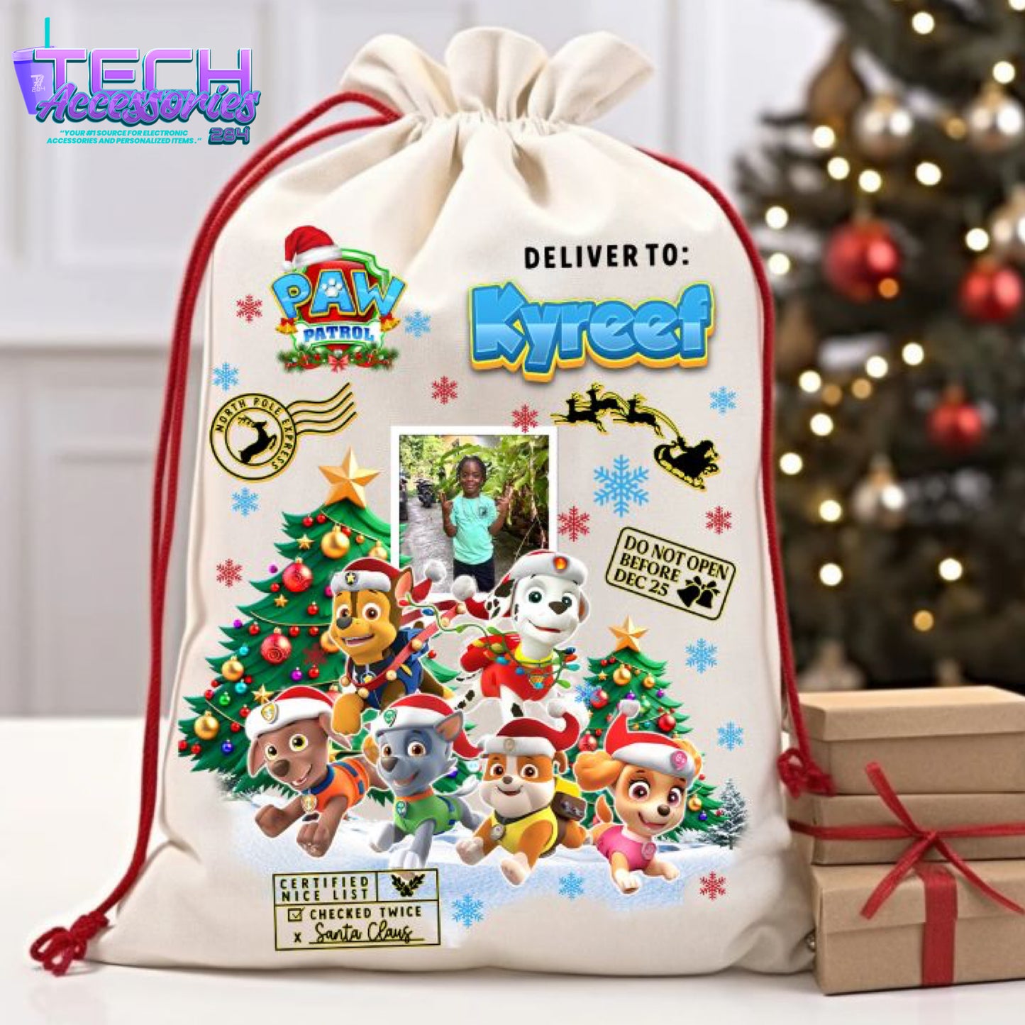 Personalized Santa Sack