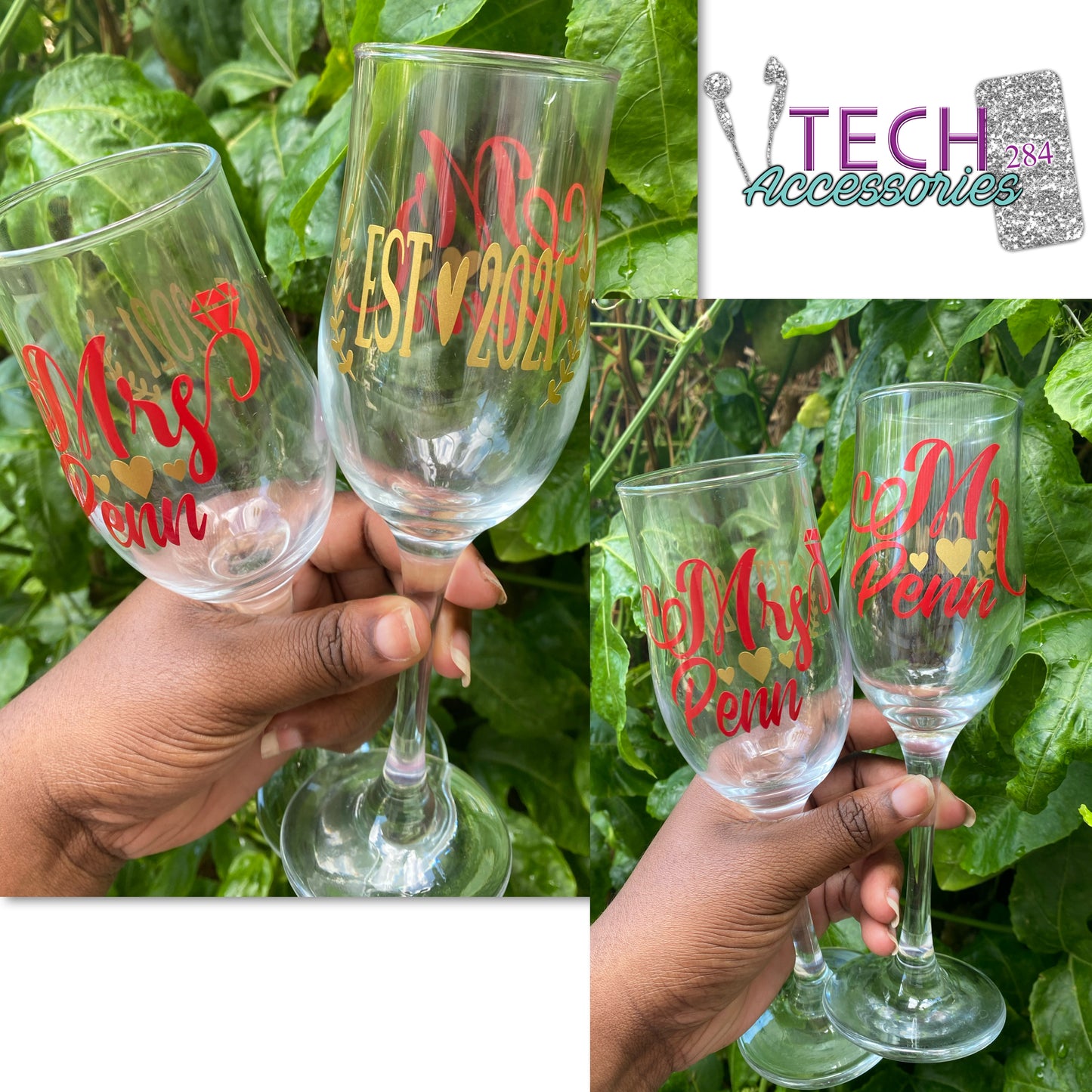 Personalized Wine Glass(Small)
