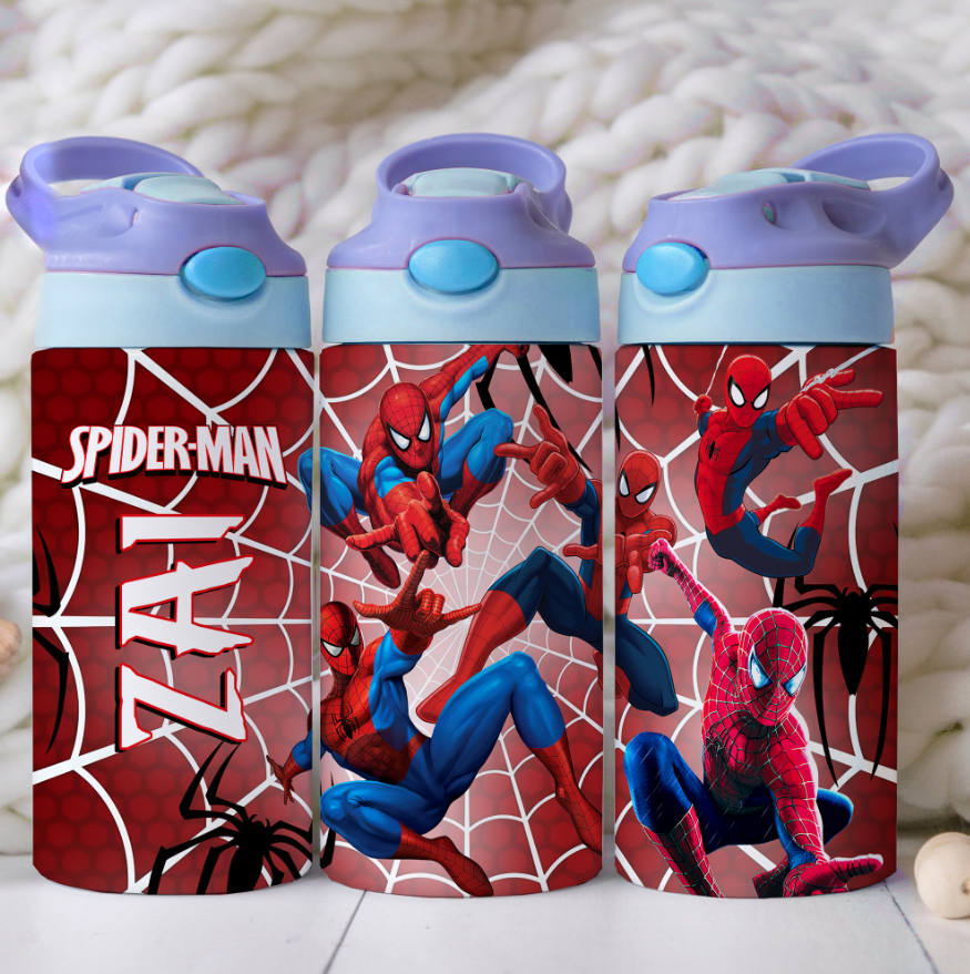 12oz Sublimation Kids Flip Water Bottle